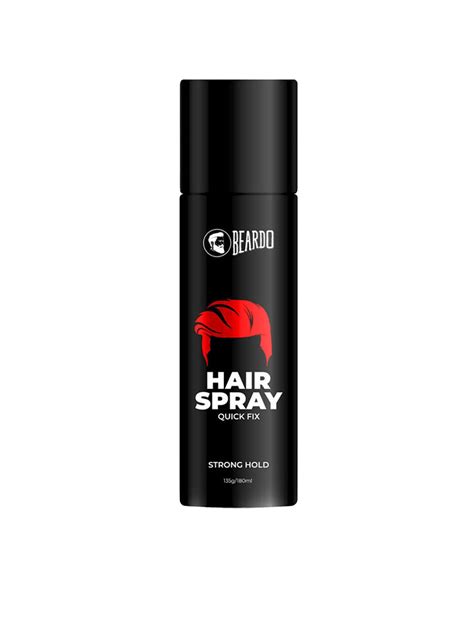 Buy BEARDO Strong Hold Hair Spray For Men 135 G - Hair Gel And Spray for Men 9435509 | Myntra