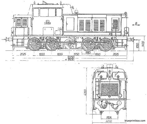 finnish diesel locomotive dv15 - BlueprintBox.com - Free Plans and Blueprints of Cars, Trailers ...