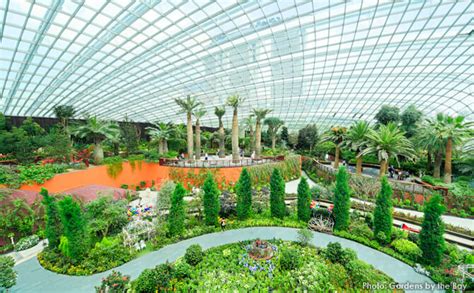 Gardens by the Bay Flower Dome: 9 Gardens That Take You Around the World - Little Day Out