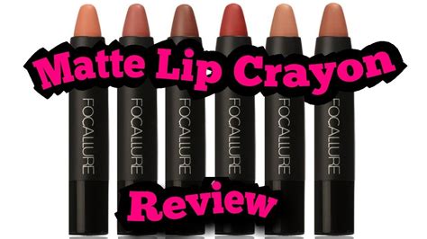 Focallure Lipstick Review 💋 - YouTube