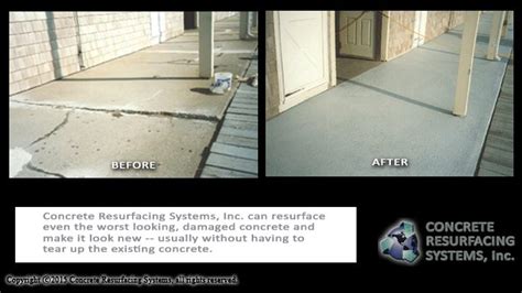 Concrete Resurfacing – Concrete Resurfacing Systems