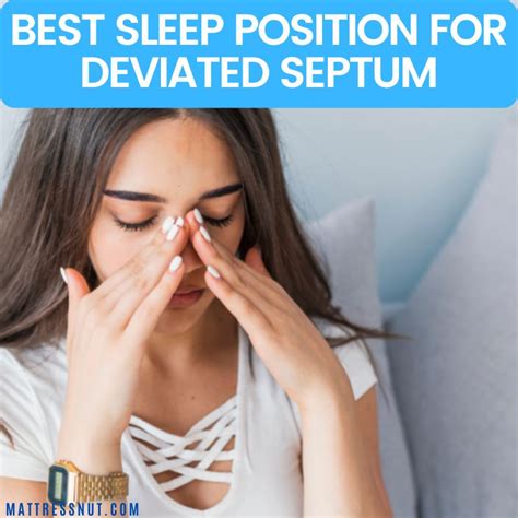 Best sleep position for deviated septum, our comprehensive guide