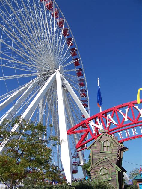 Ferris Wheel, Navy Pier, Chicago been here and love this place :) | Places to travel, Navy pier ...