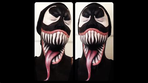 Spiderman Venom Makeup Tutorial - Mugeek Vidalondon