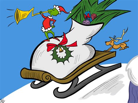 How the Grinch Stole Christmas: Sleigh Ride by gissele365 on DeviantArt