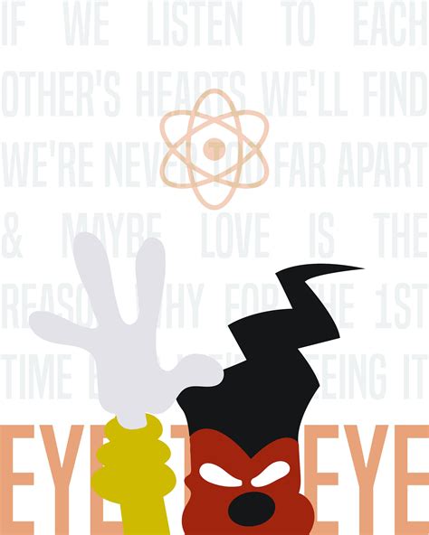 Powerline Eye to Eye Poster A Goofy Movie - Etsy