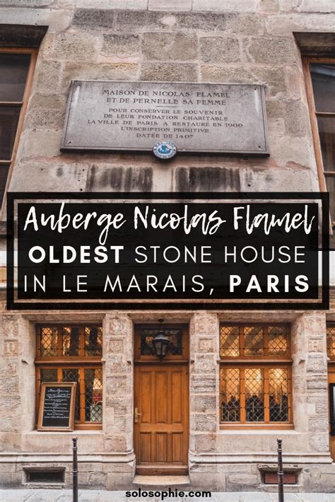 Auberge Nicolas Flamel: Alchemy & Historic House, Le Marais ...