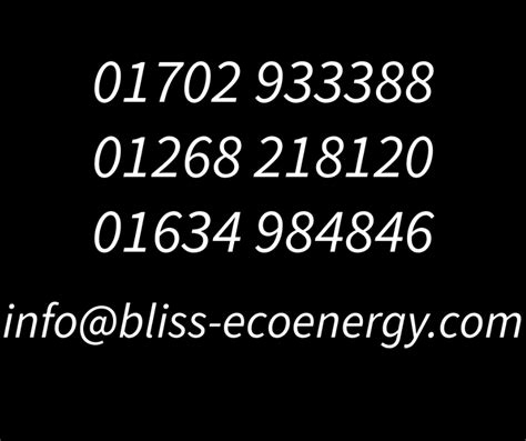 Contact – Bliss Eco Energy