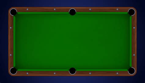 Pool table top view, billiard game background 24592776 Vector Art at ...