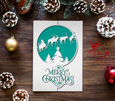 Etsy Christmas Card Template