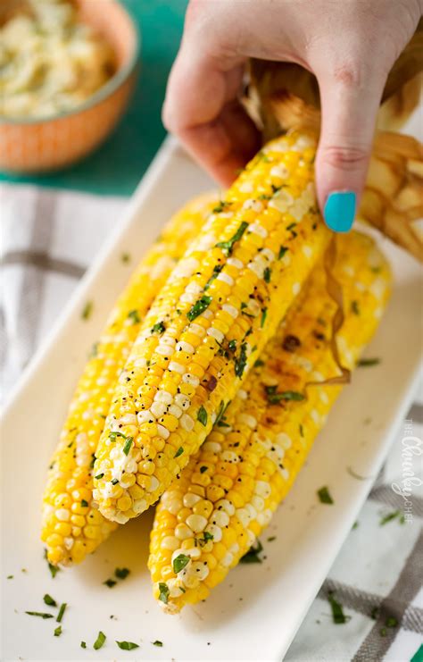 Oven Roasted Corn on the Cob - The Chunky Chef