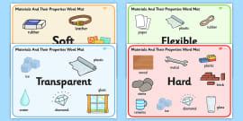 Materials and Their Properties KS1 Worksheets - Science Resources