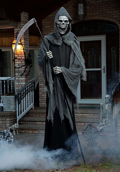 Giant 9FT Animated Scythe Reaper Decoration