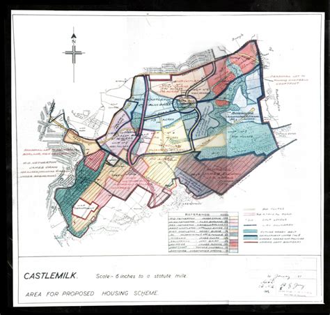 A Tennant Farmers Map of the whole of... - Castlemilk History