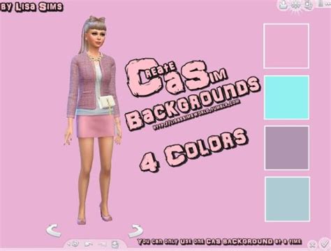 Download 200 Sims 4 cas background with mirror pink in high quality