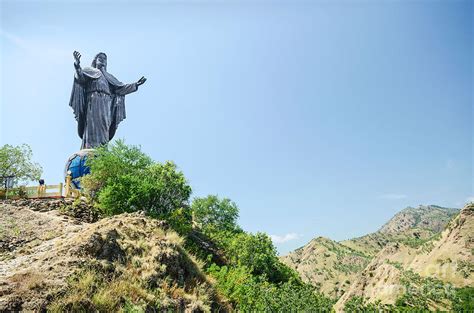 Cristo Rei Statue Near Dili East Timor Timor Leste Photograph by JM ...