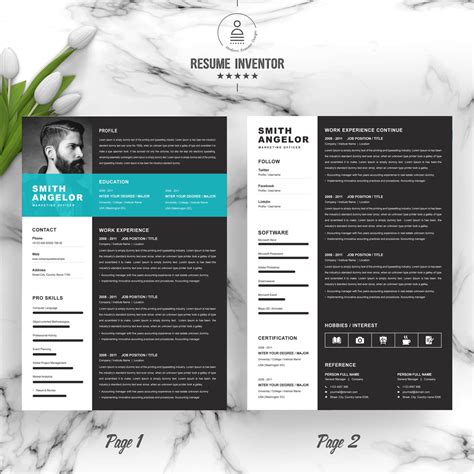 Best Black Resume Template 2021 - ResumeInventor