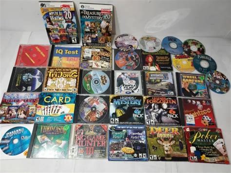 HUGE LOT OF 32 PC Vintage Computer Games Great Titles (A2) $24.99 - PicClick