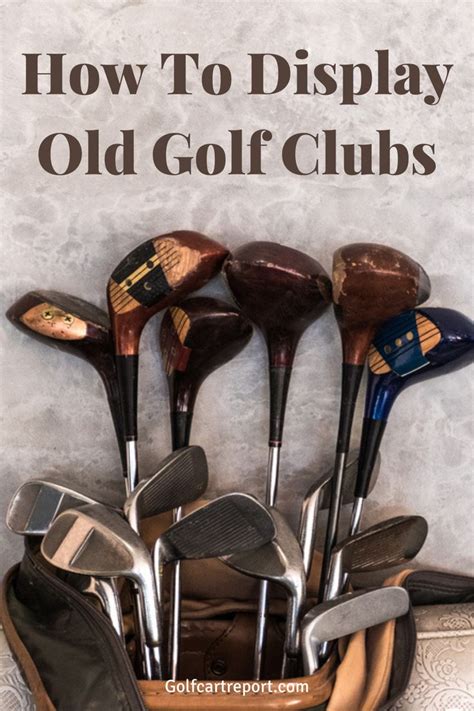 Top 9 Ways to Display Old Golf Clubs