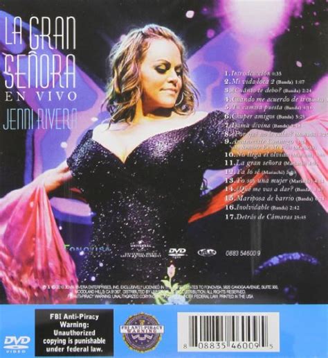 Jenni Rivera: La Gran Senora En Vivo New | eBay