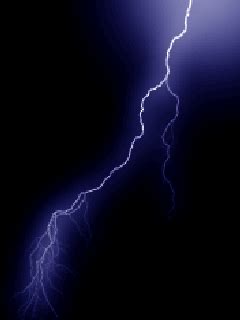 Flashing lightning and electrical storm pictures and gif animations