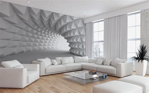 Modern Wallpaper Ideas For Living Room - 30 Trendy Wallpaper Ideas For Every Room Of Your House ...
