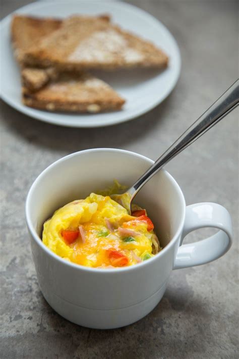 Recipe: Western Omelet in a Mug | Recipe | Cooked breakfast, Mug ...