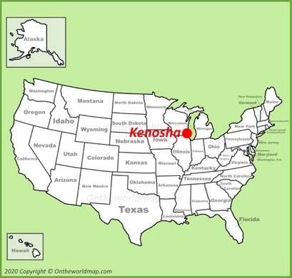 Kenosha Map | Wisconsin, U.S. | Discover Kenosha with Detailed Maps