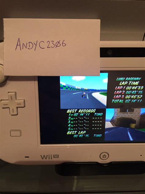 Mario Kart 64: Luigi Raceway [50cc] (N64 Emulated) high score by AndyC2306