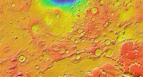 Mars elevation map | from here: www.google.com/mars/#lat=-7.… | Flickr