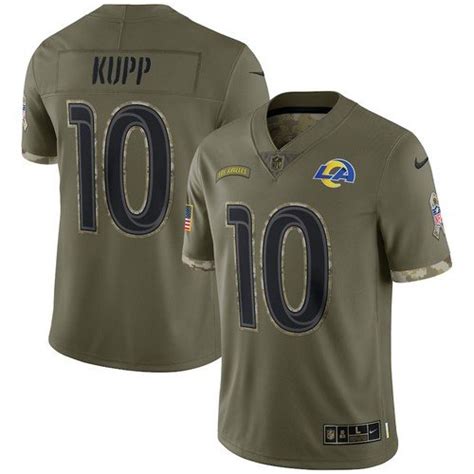 Rams Cooper Kupp 2022 Salute To Service Limited Jersey – US Sports Nation