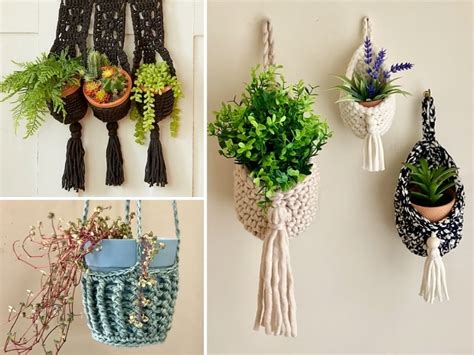 10 Best Free Crochet Plant Hanger Patterns | Crochetpedia