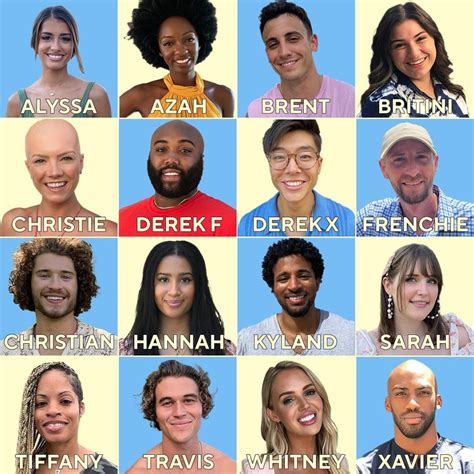 Who is on the Big Brother season 23 cast? | The US Sun