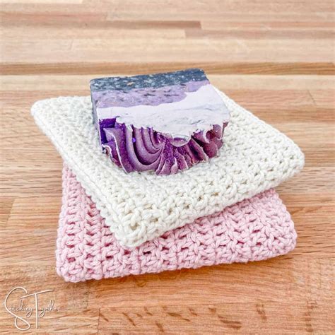 Nantucket Easy Double Crochet Dishcloth Pattern