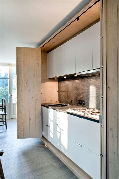 Disappearing Act: 15 Minimalist Hidden Kitchens - Remodelista