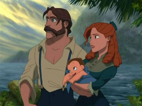 Les Parents de Tarzan - Portraits des Personnages Disney