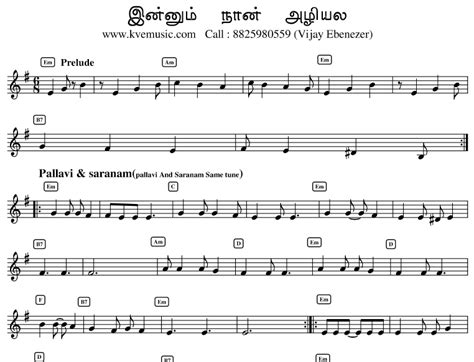 Innum-naan-azhiyala-kiruba-kiruba-kiruba-Song-sheet-music-keyboard-notes-kvemusic - KVE MUSIC