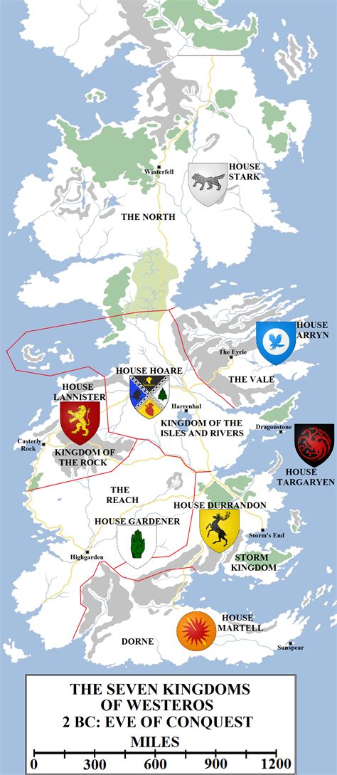 The Seven Kingdoms of Westeros 2 BC: Eve of Conquest | Westeros, Seventh, Kingdom