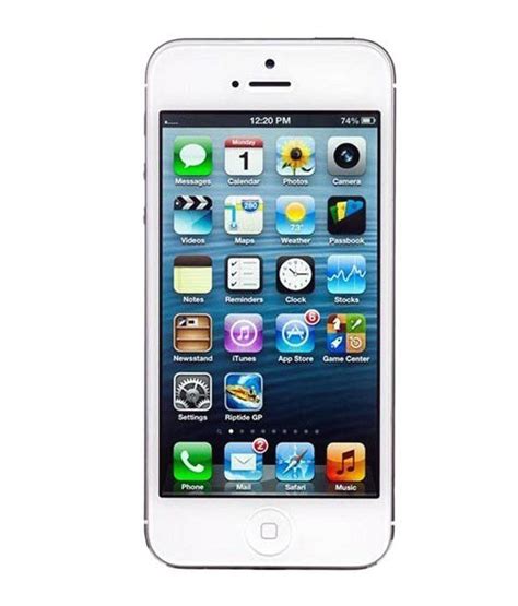 iPhone 5 32 GB White Mobile Phones Online at Low Prices | Snapdeal India