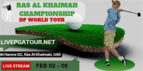 Ras Al Khaimah Championship 2023 Golf Live Stream: DP World Tour