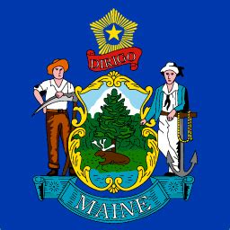 Maine State Flag