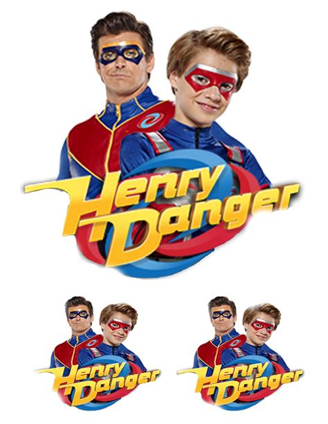 STICKERS Henry Danger and Captain Man Decals 7 and Pair of 3 - Etsy