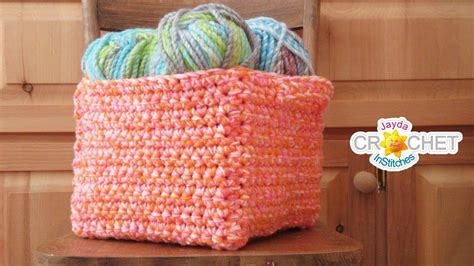 Crochet Gift Basket Pattern - Ava Crochet