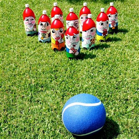 Get the Kids Outdoors With a DIY Gnome Lawn Bowling Set