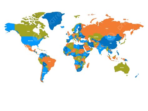 Full Color Detailed World Map With Countries - vrogue.co