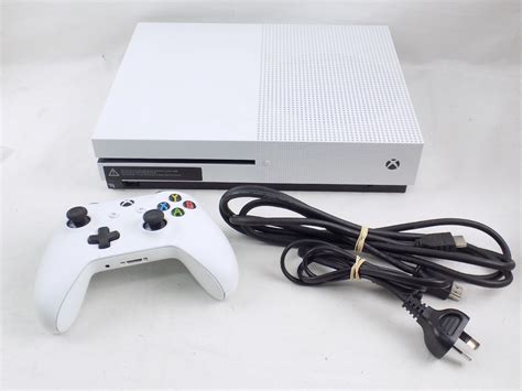 Xbox One S Console With Controller And Cables - Tested, Works! - Starboard Games