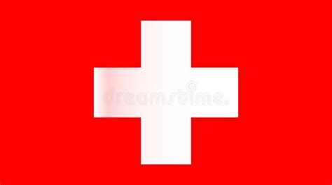 Swiss National Flag stock vector. Illustration of switzerland - 116623797