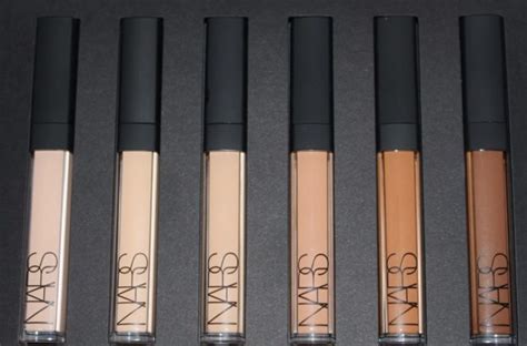 NARS New Radiant Creamy Concealer Shades Swatches