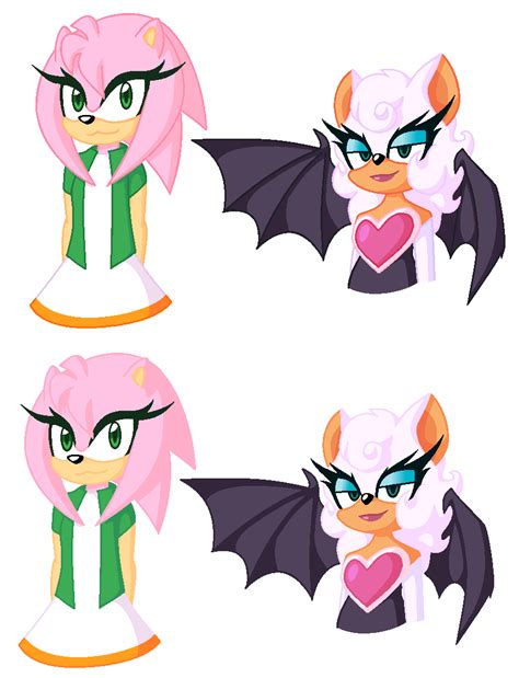 Amy and Rouge by Phin-and-Ferb-fan101 on DeviantArt