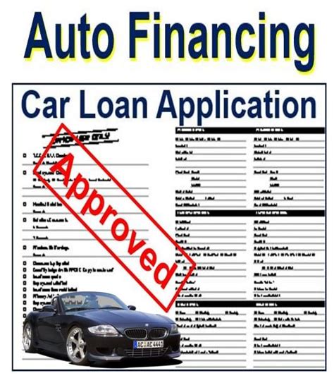 Auto financing - definition and meaning - Market Business News